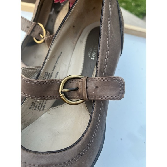 Women's Light brown leather upper NATURALIZER / shoes , 8,5 M - Picture 12 of 13